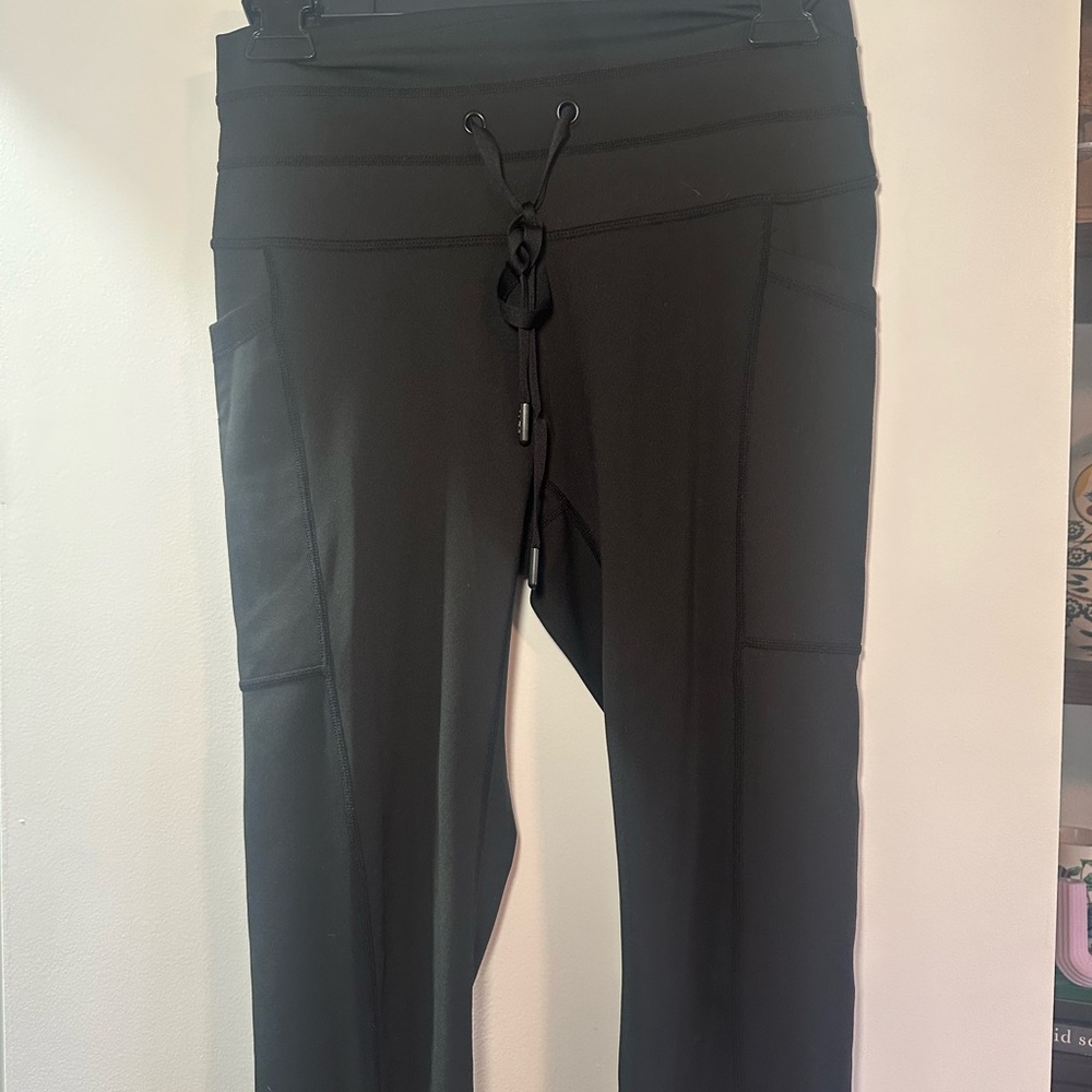 Pop flex Black High-Waisted Leggings